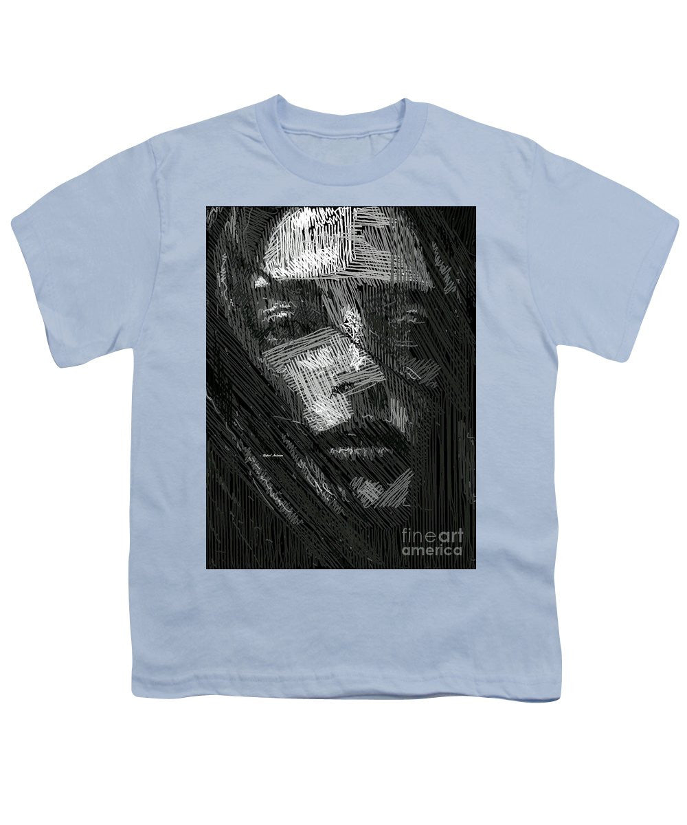 Youth T-Shirt - Studio Portrait In Pencil 38