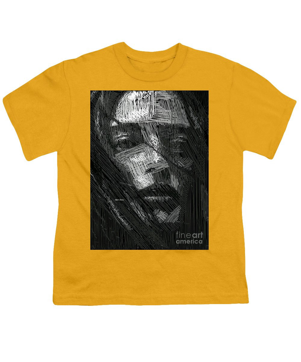 Youth T-Shirt - Studio Portrait In Pencil 38