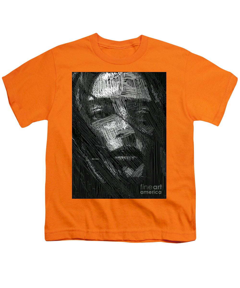 Youth T-Shirt - Studio Portrait In Pencil 38