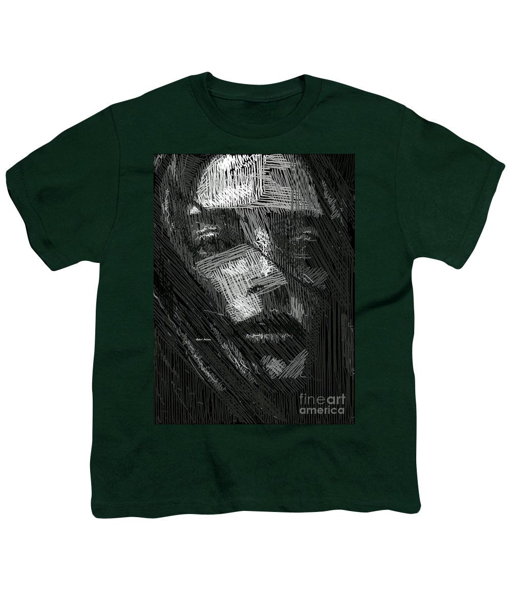 Youth T-Shirt - Studio Portrait In Pencil 38