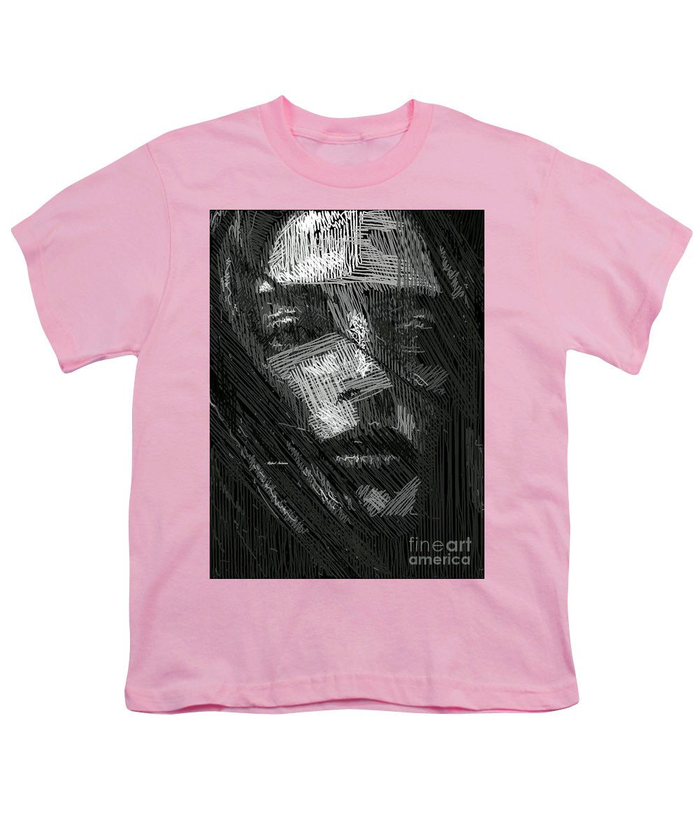 Youth T-Shirt - Studio Portrait In Pencil 38