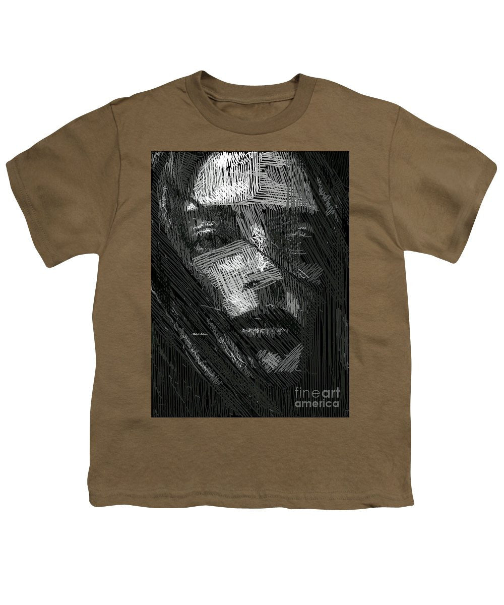 Youth T-Shirt - Studio Portrait In Pencil 38