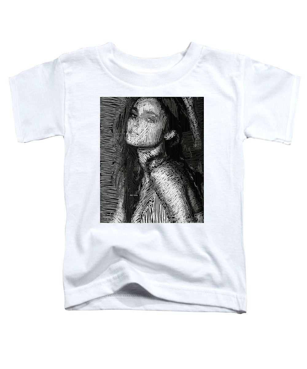 Toddler T-Shirt - Studio Portrait In Pencil 39