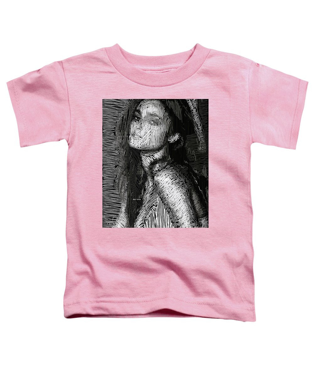 Toddler T-Shirt - Studio Portrait In Pencil 39