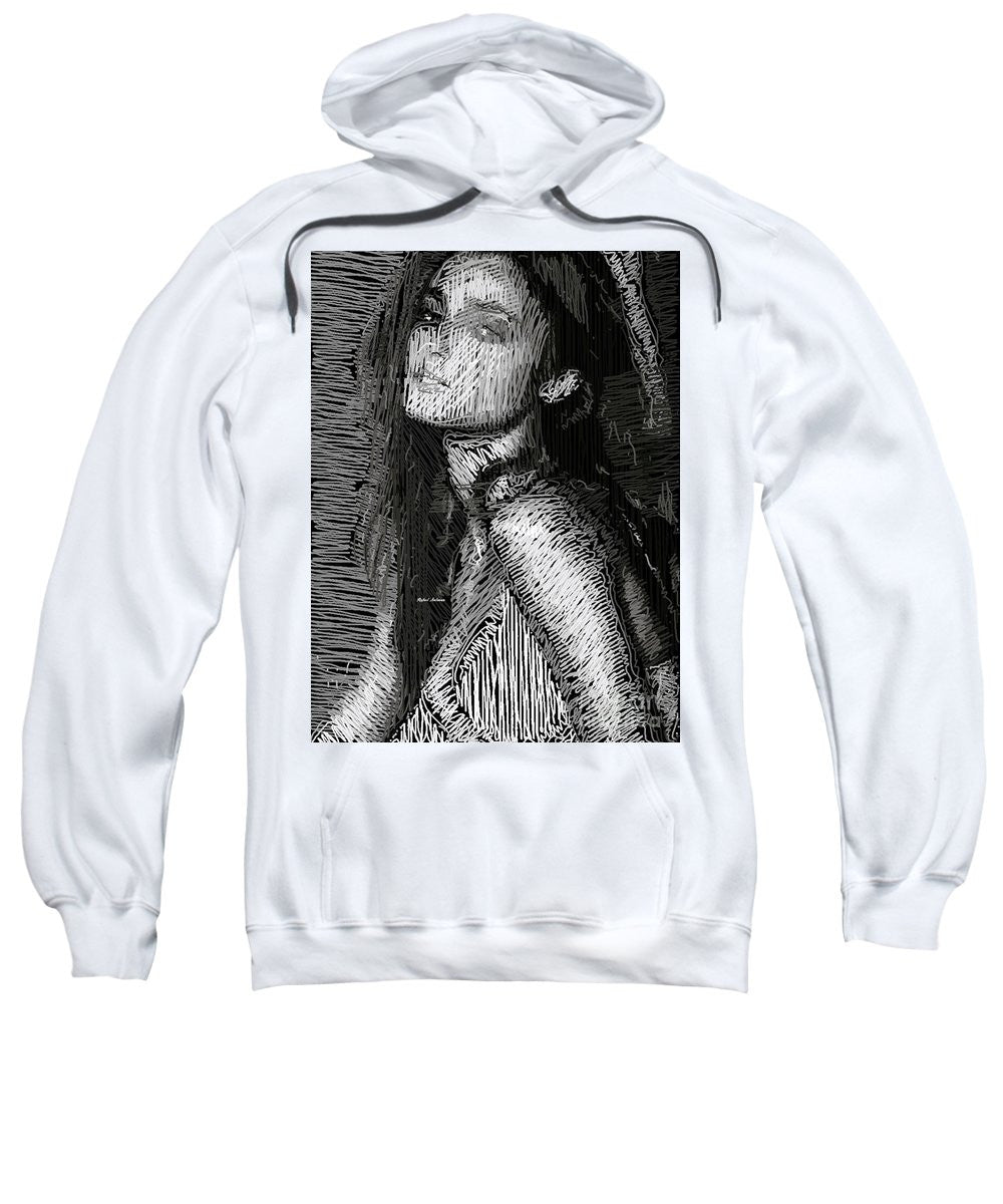 Sweat-shirt - Portrait en studio au crayon 39