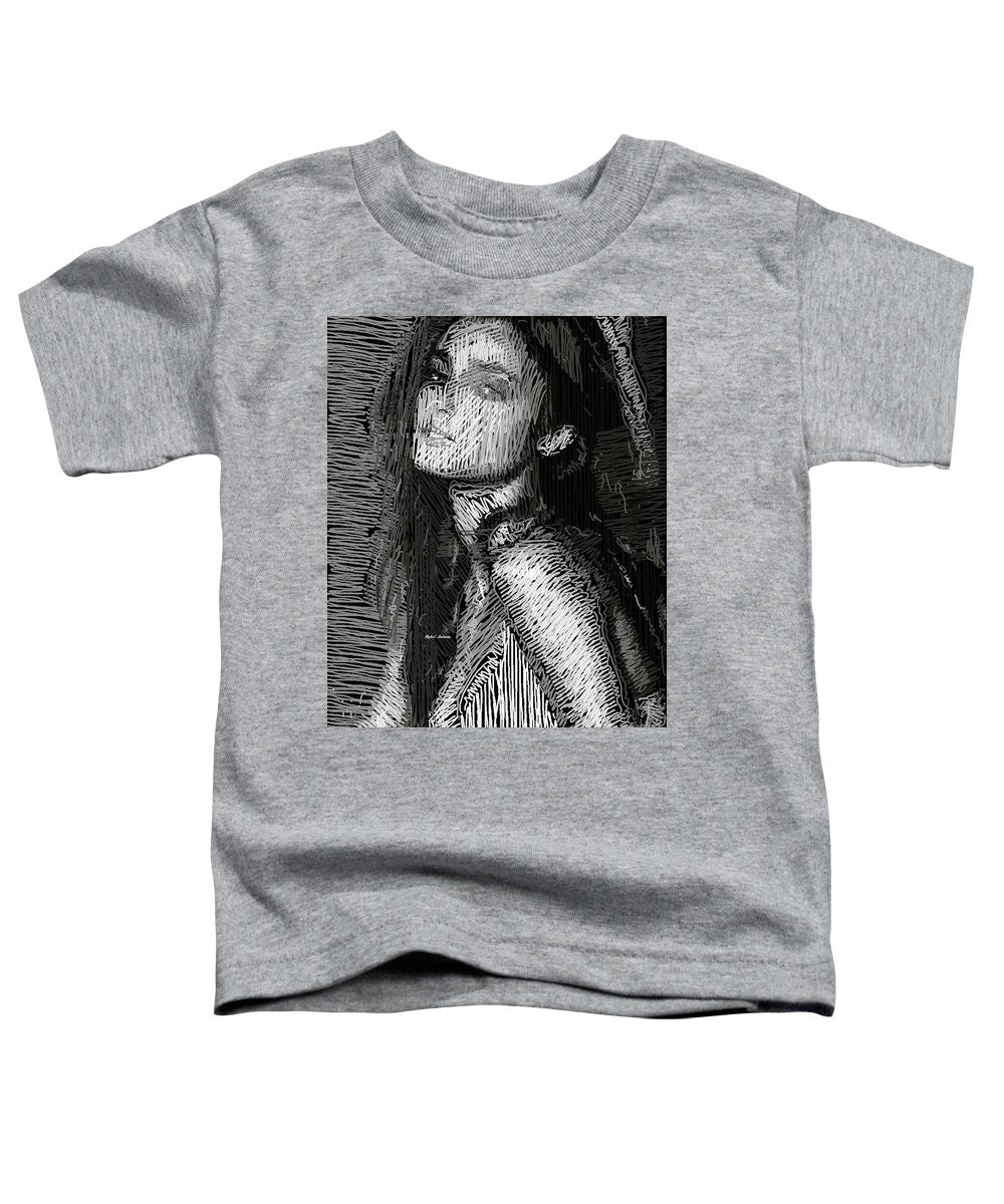 Toddler T-Shirt - Studio Portrait In Pencil 39