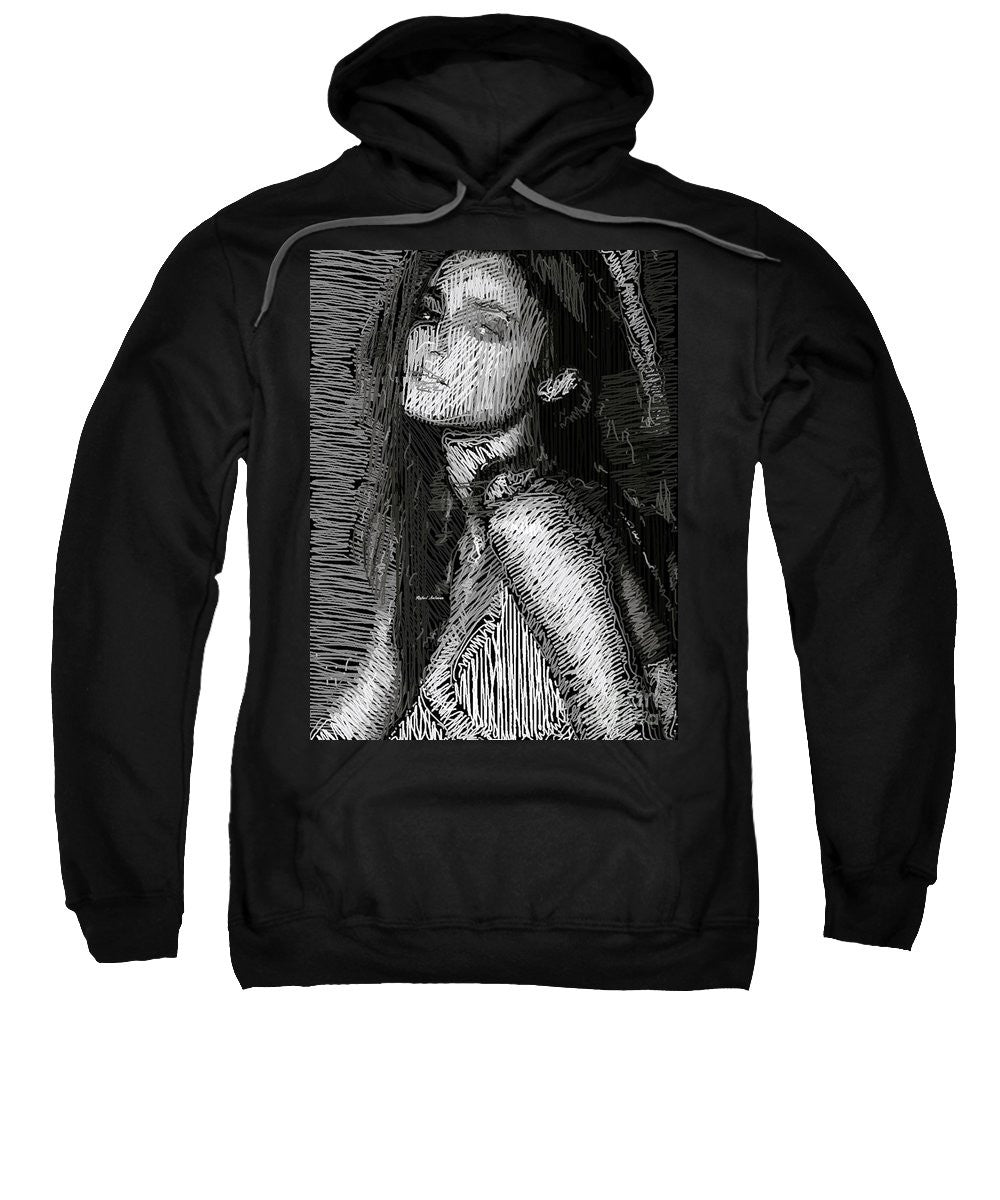 Sweat-shirt - Portrait en studio au crayon 39