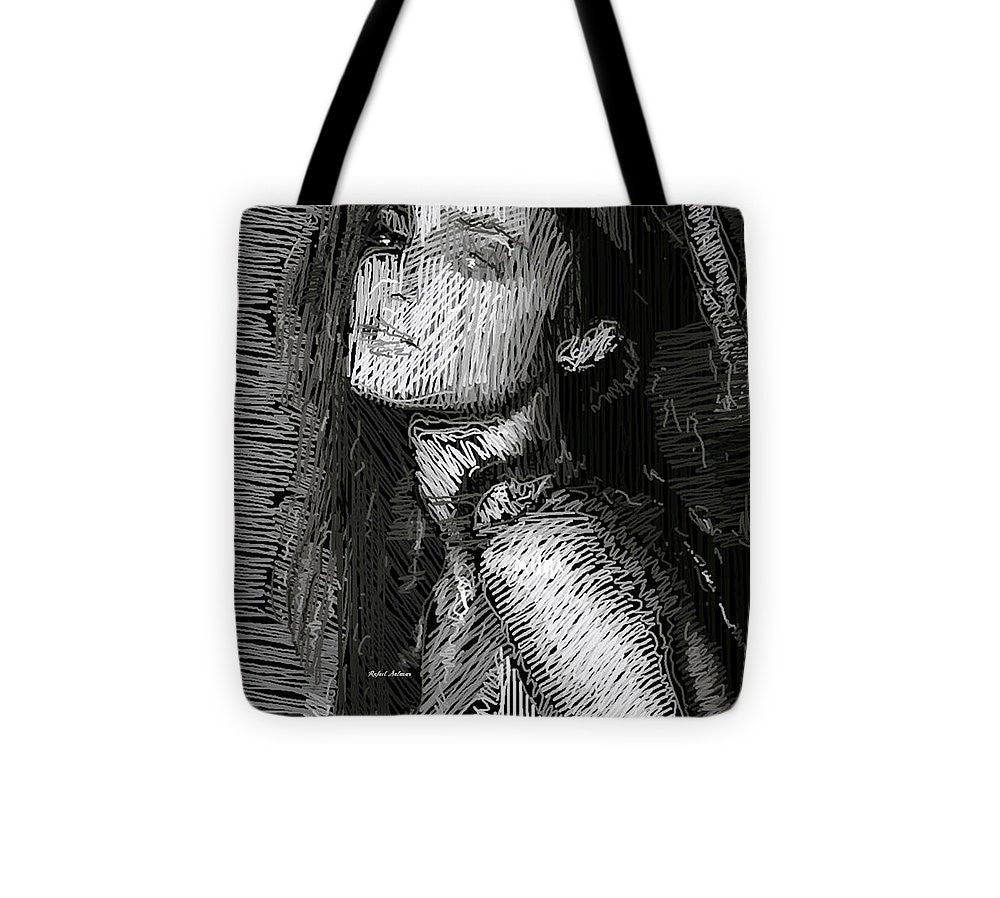 Sac fourre-tout - Portrait en studio au crayon 39