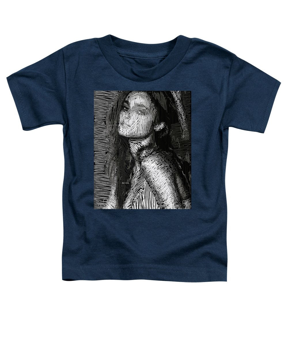 Toddler T-Shirt - Studio Portrait In Pencil 39