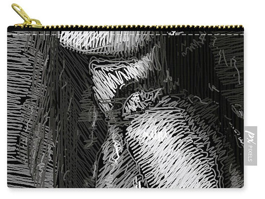 Carry-All Pouch - Studio Portrait In Pencil 39