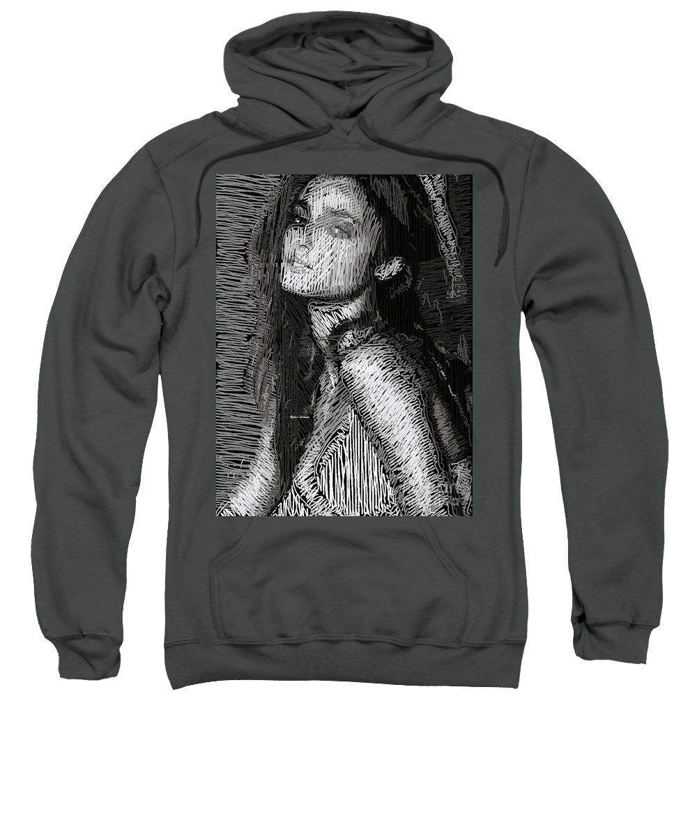 Sweat-shirt - Portrait en studio au crayon 39