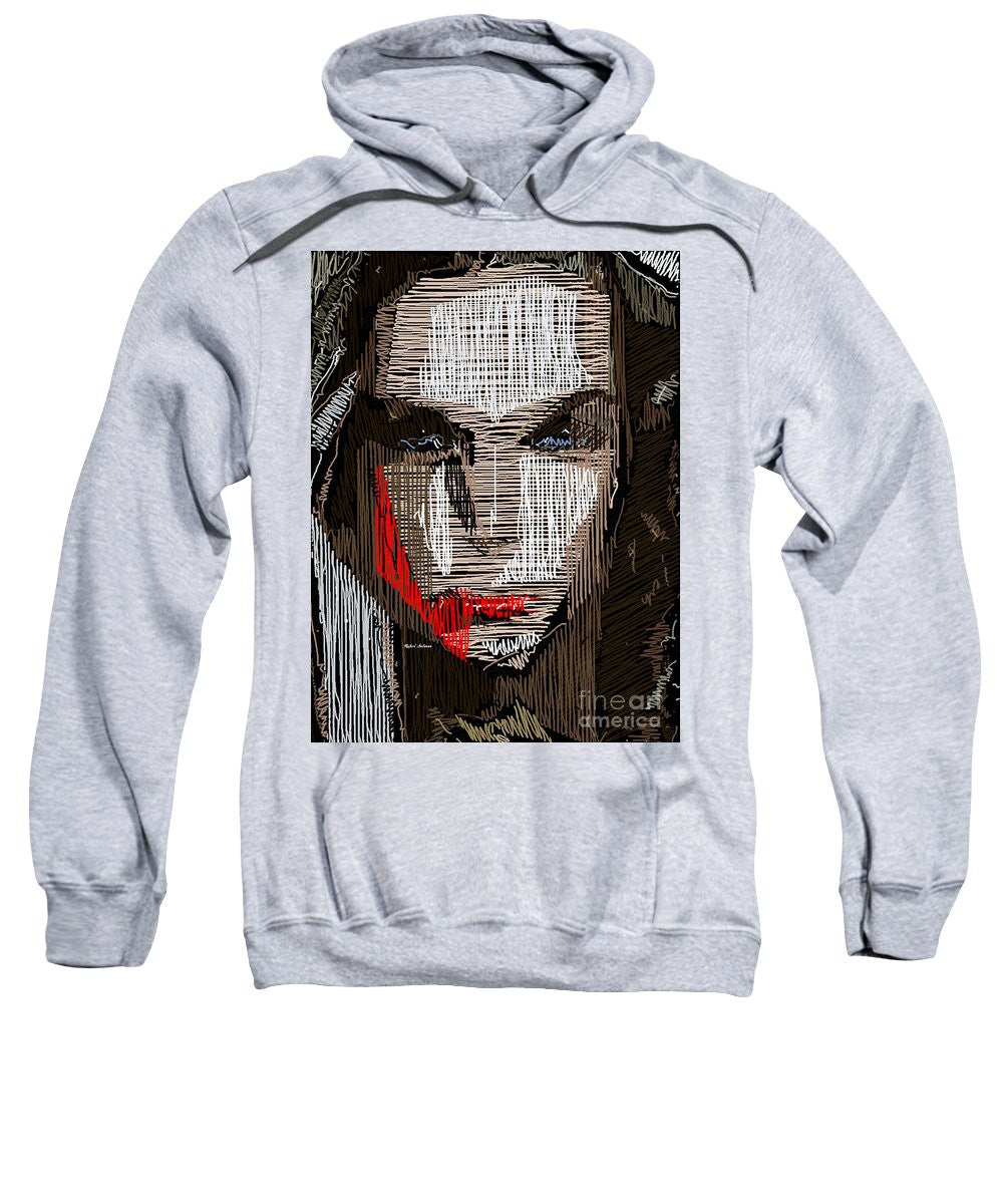 Sweatshirt - Studio Portrait In Pencil 41