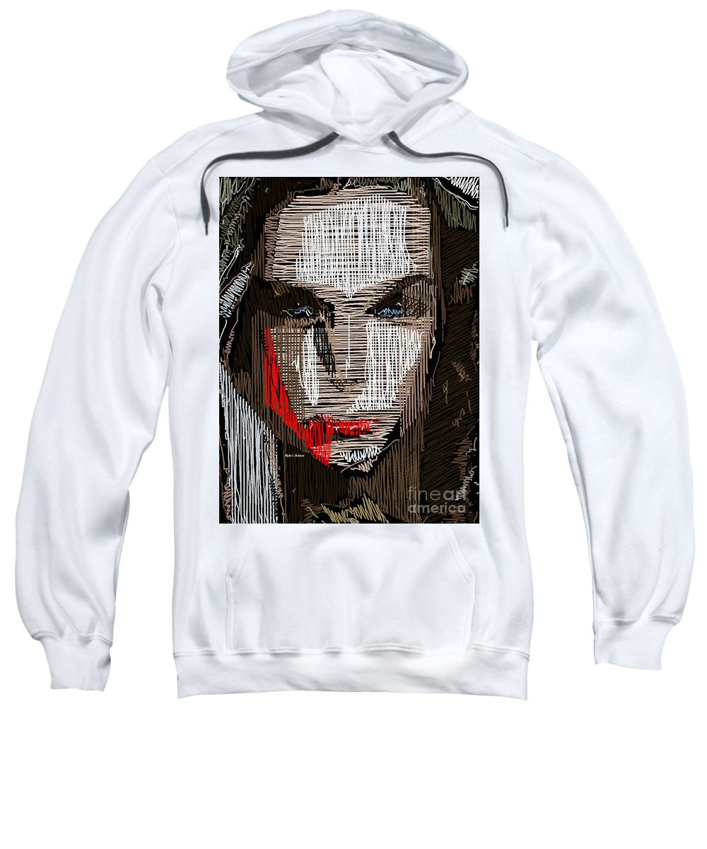 Sweatshirt - Studio Portrait In Pencil 41