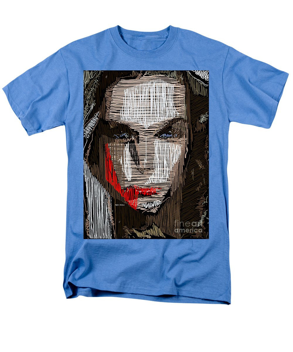 Men's T-Shirt  (Regular Fit) - Studio Portrait In Pencil 41