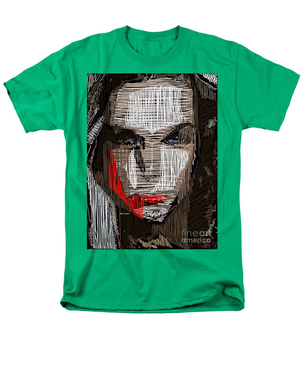 Men's T-Shirt  (Regular Fit) - Studio Portrait In Pencil 41