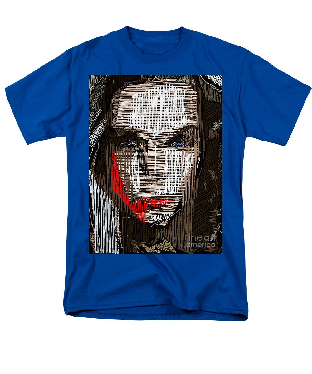 Men's T-Shirt  (Regular Fit) - Studio Portrait In Pencil 41