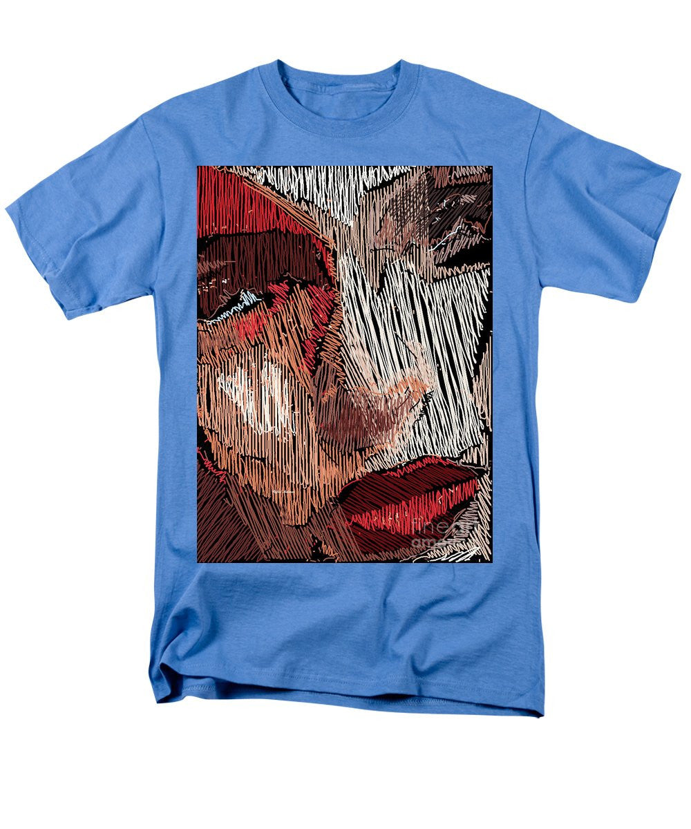Men's T-Shirt  (Regular Fit) - Studio Portrait In Pencil 42