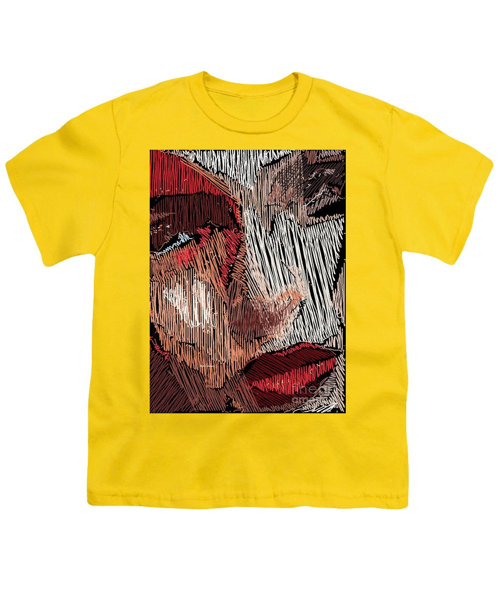 Youth T-Shirt - Studio Portrait In Pencil 42