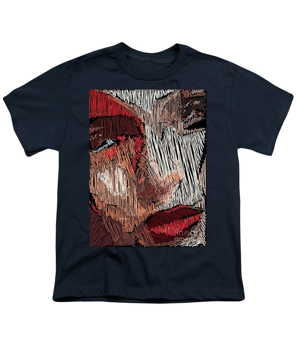 Youth T-Shirt - Studio Portrait In Pencil 42