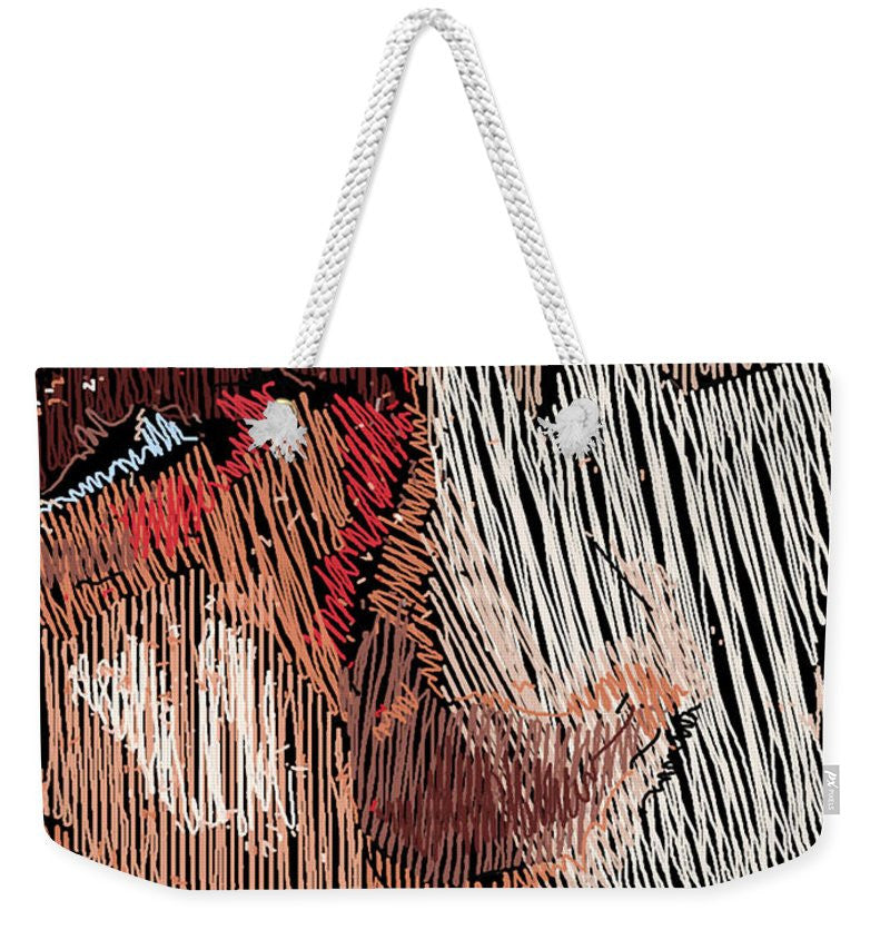 Weekender Tote Bag - Studio Portrait In Pencil 42