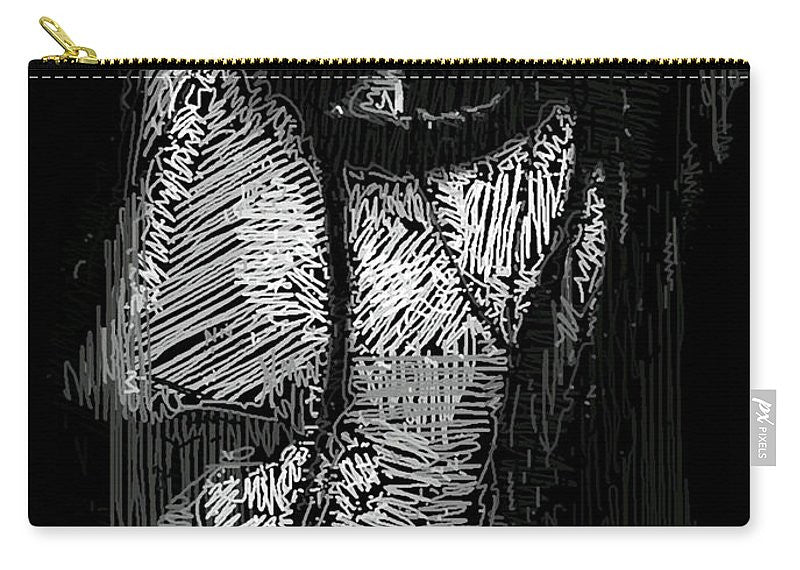 Carry-All Pouch - Studio Portrait In Pencil 53