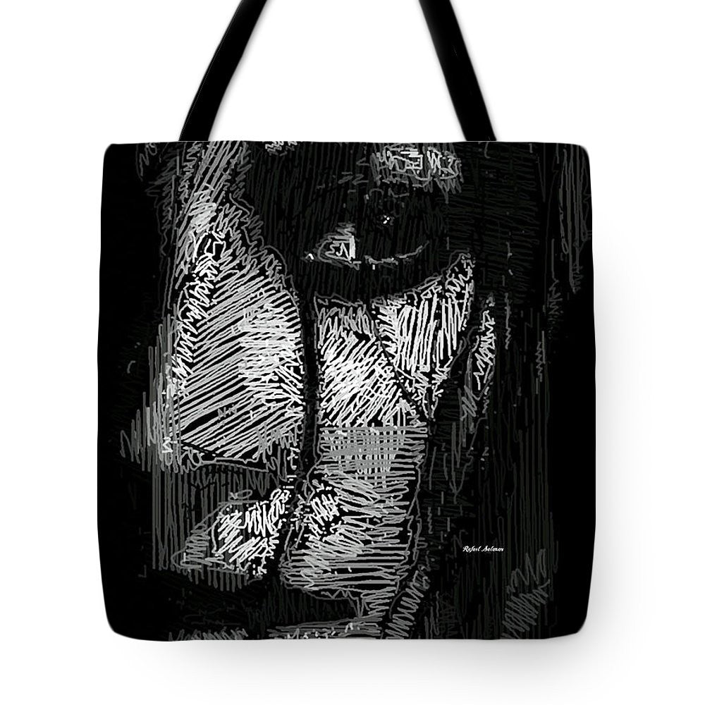 Tote Bag - Studio Portrait In Pencil 53