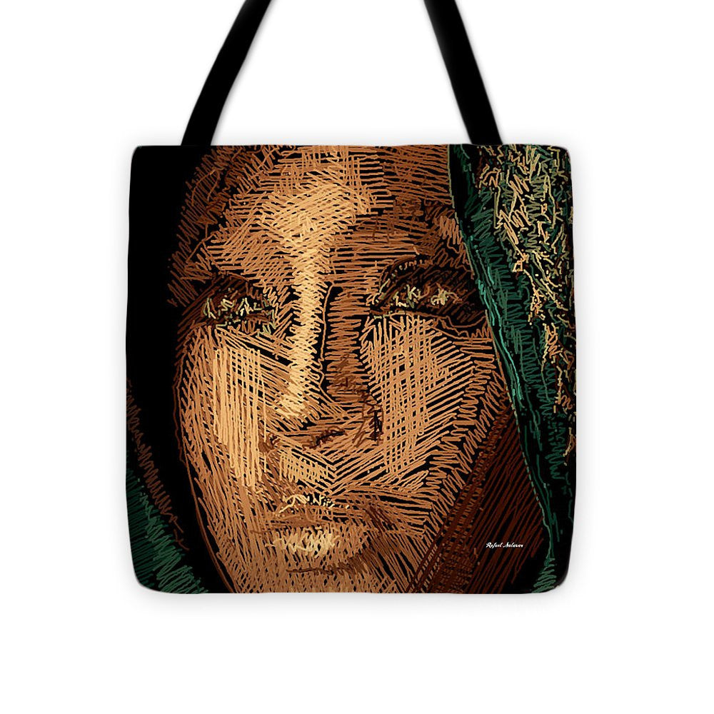 Tote Bag - Studio Portrait In Pencil 54