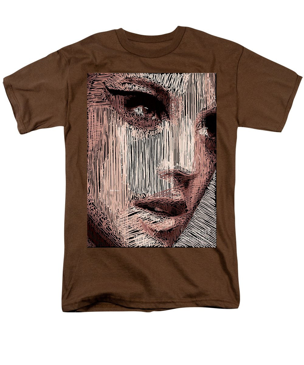 Men's T-Shirt  (Regular Fit) - Studio Portrait In Pencil 57