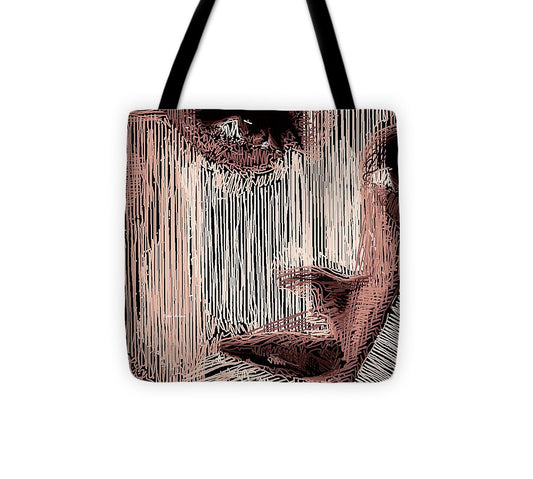 Sac fourre-tout - Portrait en studio au crayon 57