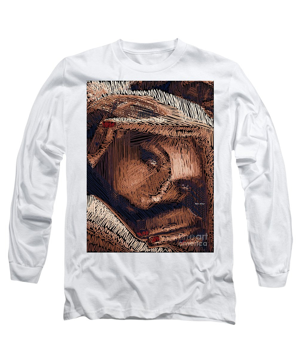 Long Sleeve T-Shirt - Studio Portrait In Pencil 59