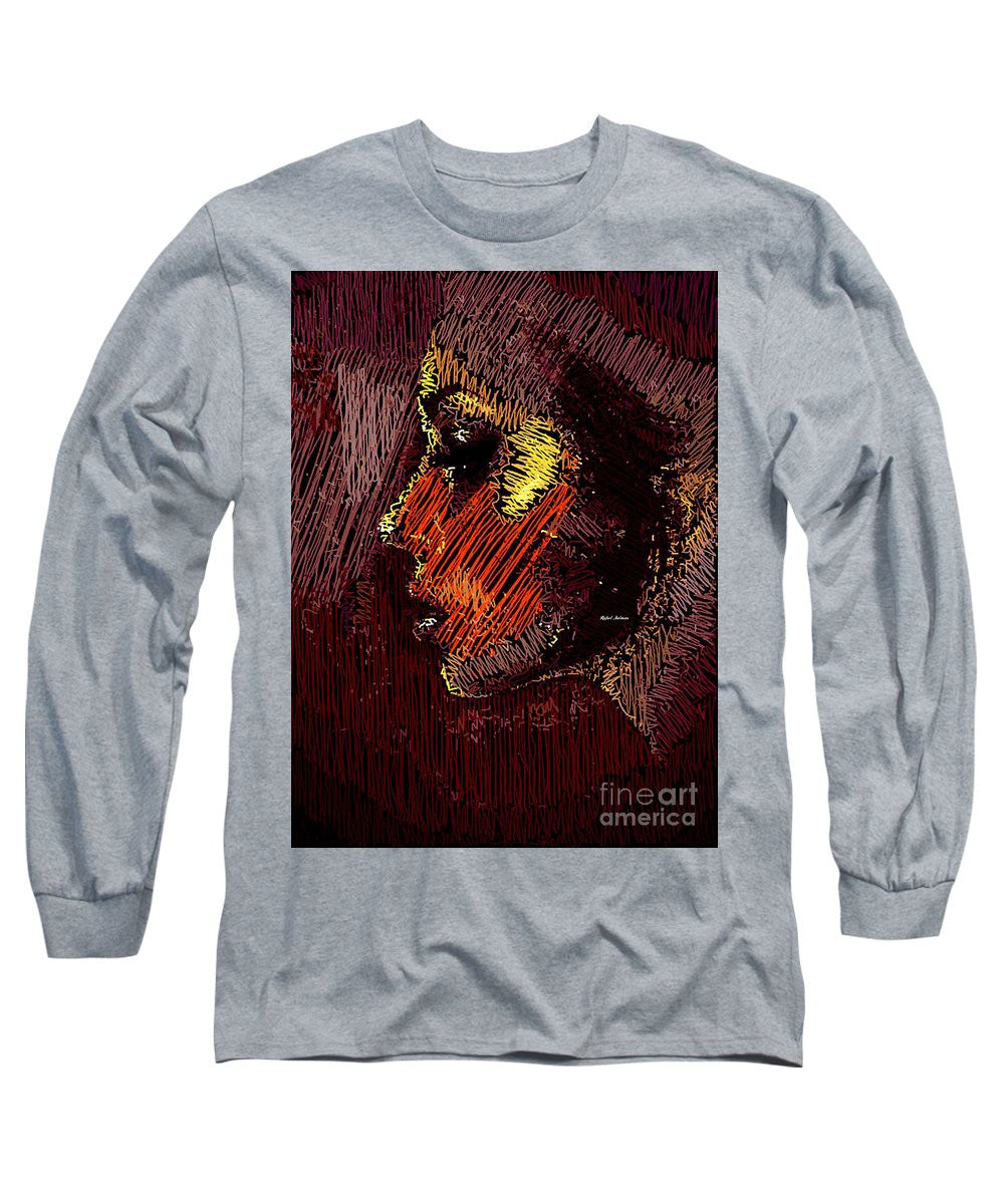 Long Sleeve T-Shirt - Studio Portrait In Pencil 60