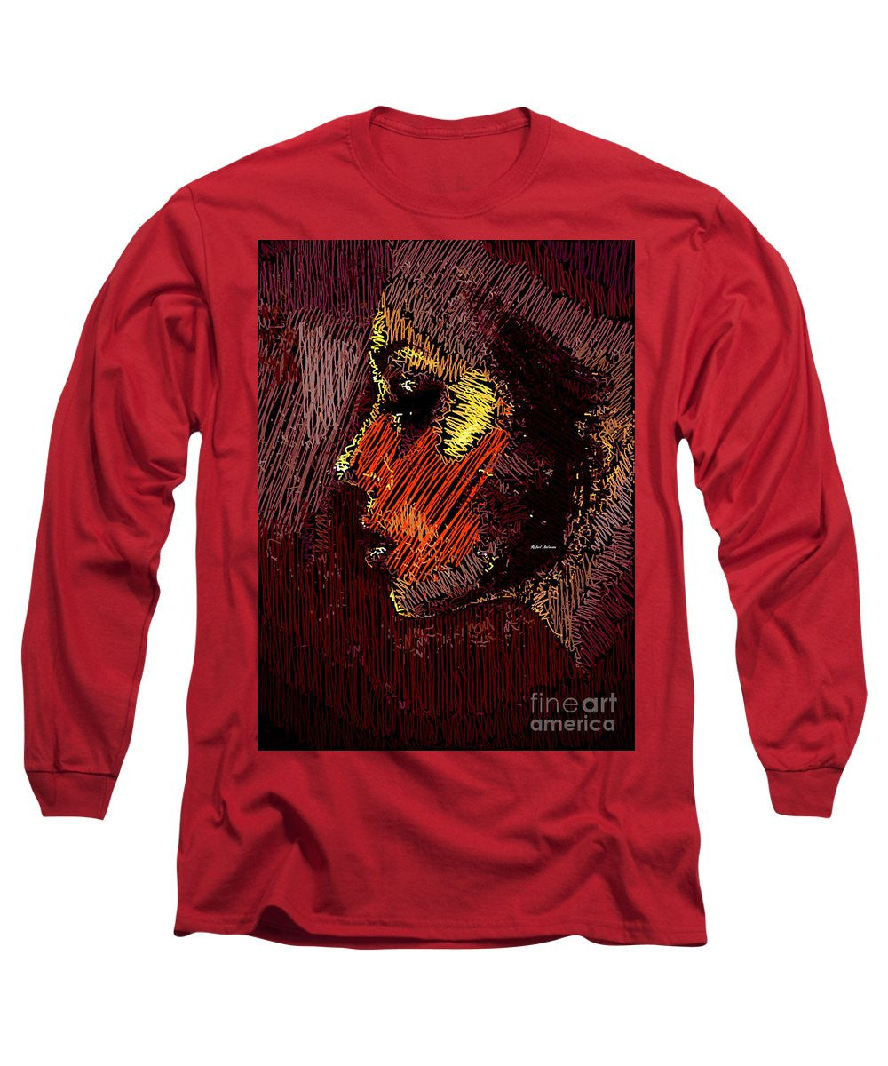 Long Sleeve T-Shirt - Studio Portrait In Pencil 60