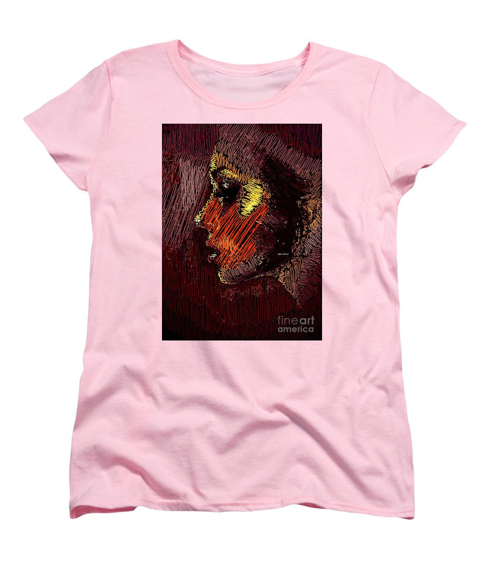 Women's T-Shirt (Standard Cut) - Studio Portrait In Pencil 60