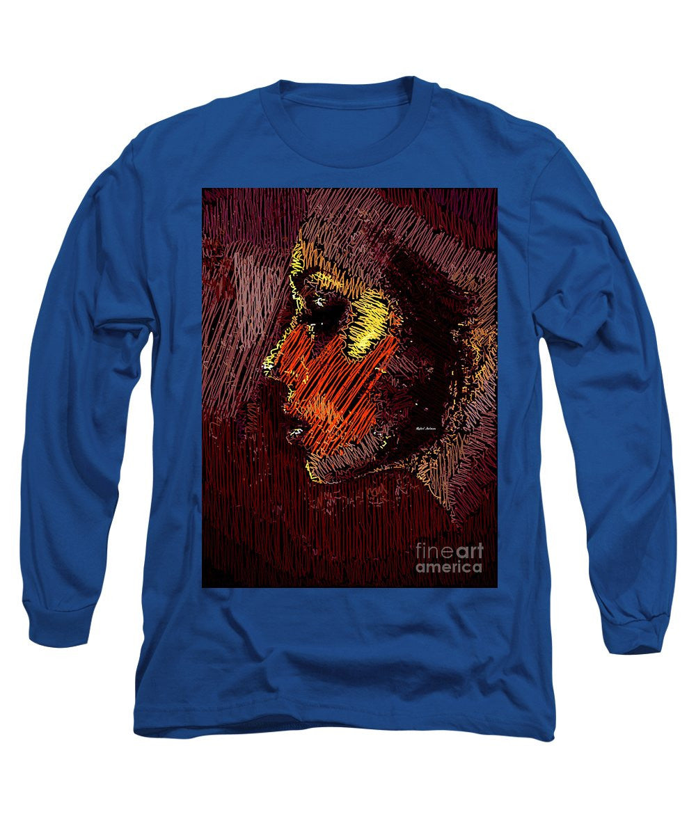 Long Sleeve T-Shirt - Studio Portrait In Pencil 60