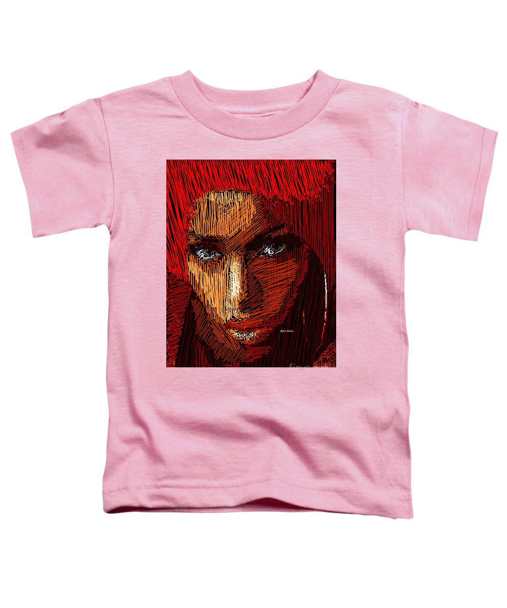 Toddler T-Shirt - Studio Portrait In Pencil 61