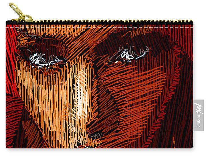 Carry-All Pouch - Studio Portrait In Pencil 61