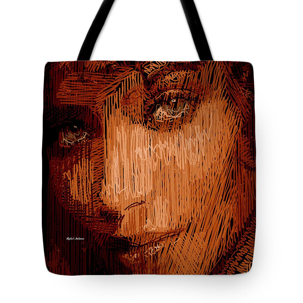 Sac fourre-tout - Portrait en studio au crayon 62