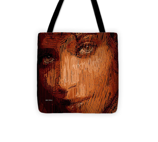 Sac fourre-tout - Portrait en studio au crayon 62