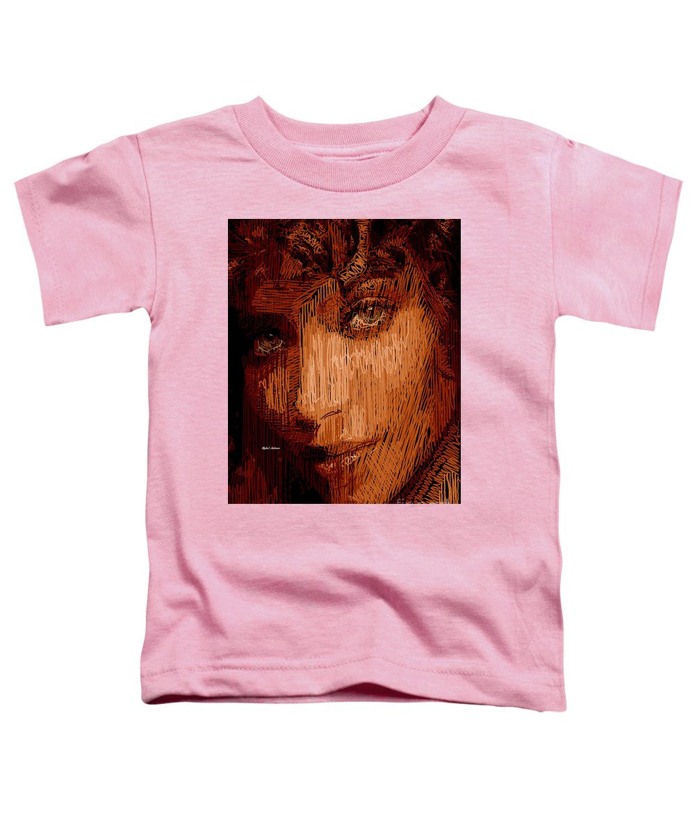 Toddler T-Shirt - Studio Portrait In Pencil 62