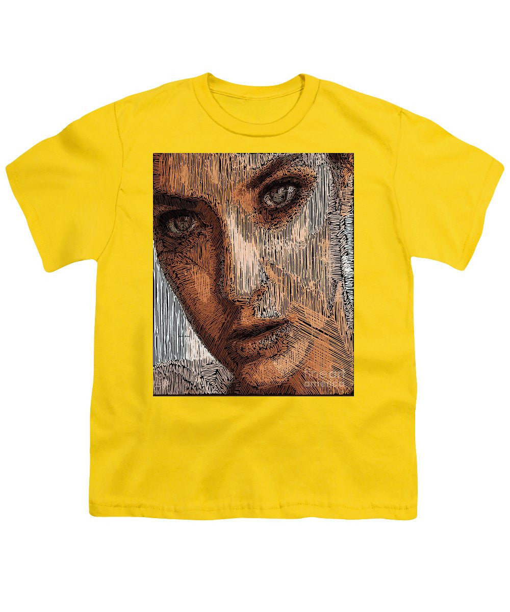 Youth T-Shirt - Studio Portrait In Pencil