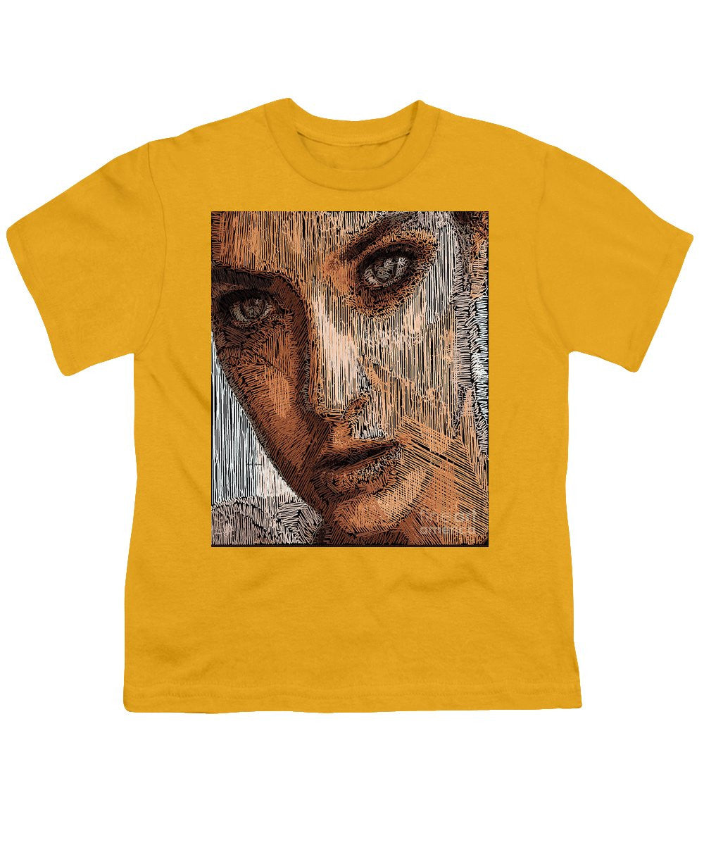 Youth T-Shirt - Studio Portrait In Pencil