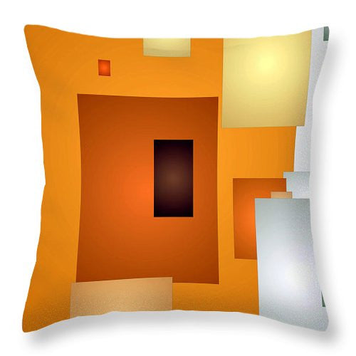 Throw Pillow - Sunrise In Copacabana