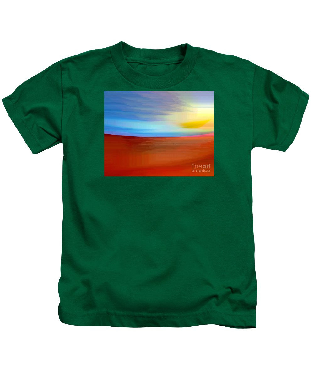 T-shirt pour enfant - Lever de soleil