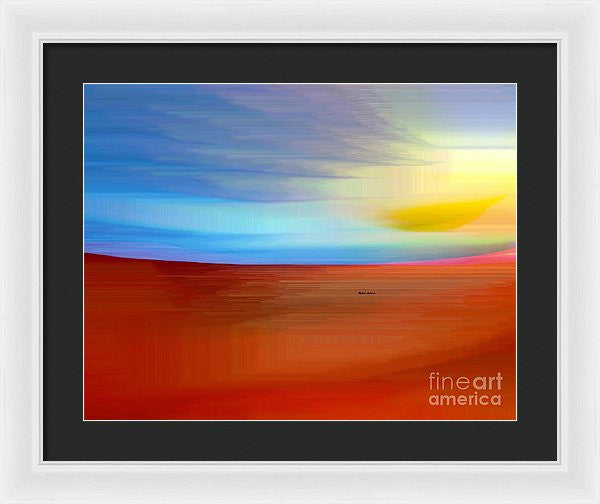 Framed Print - Sunrise