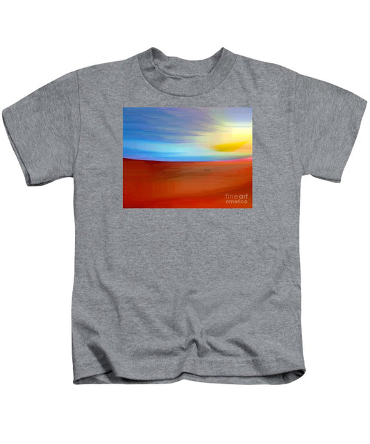 T-shirt pour enfant - Lever de soleil