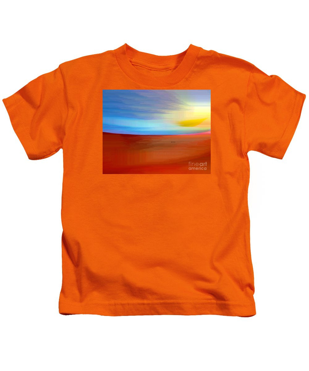 T-shirt pour enfant - Lever de soleil