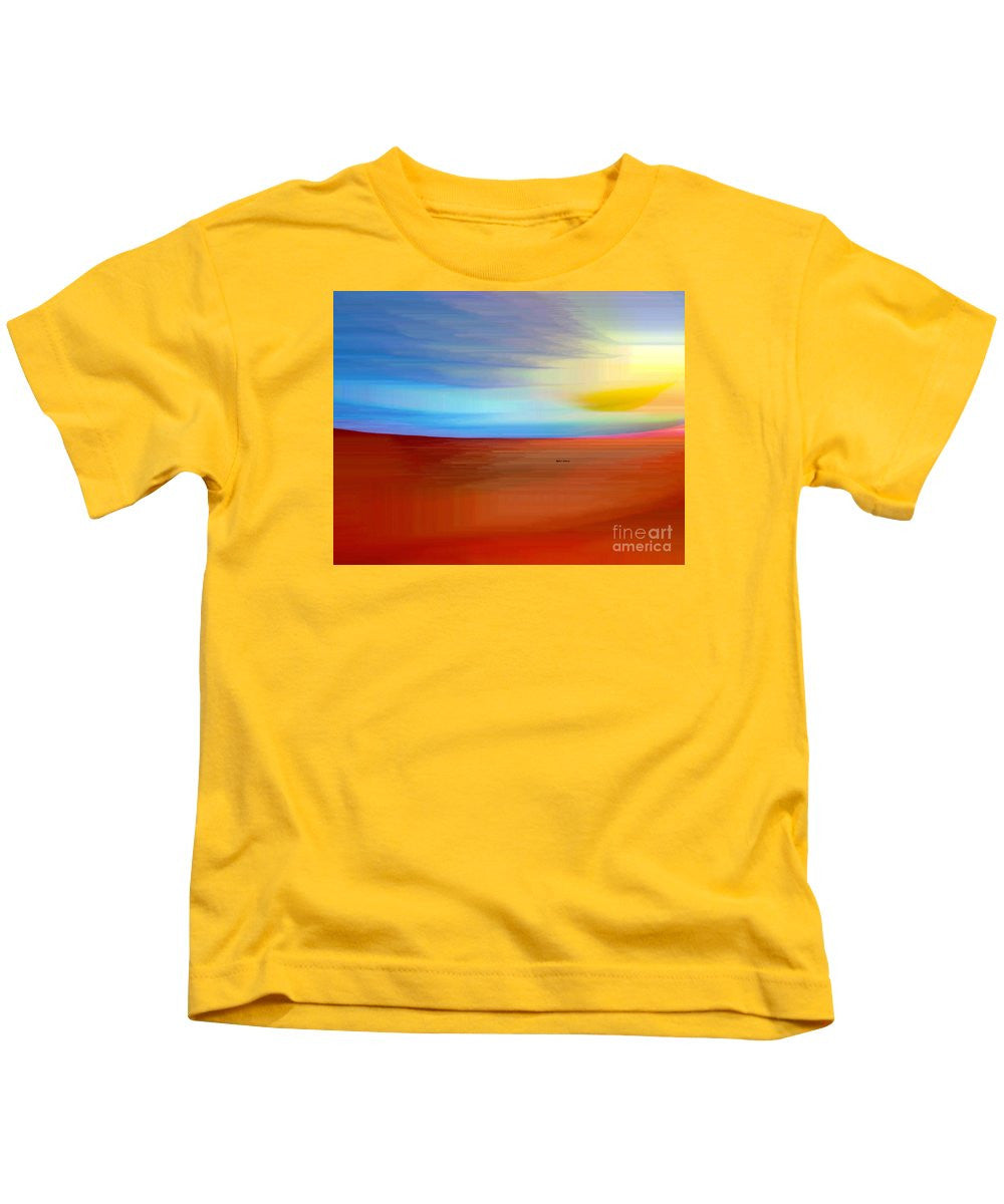 T-shirt pour enfant - Lever de soleil