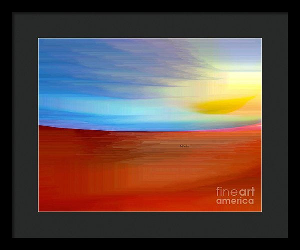 Framed Print - Sunrise