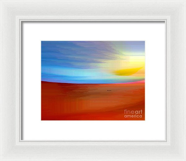 Framed Print - Sunrise