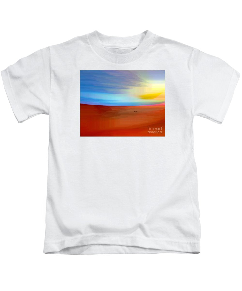 T-shirt pour enfant - Lever de soleil